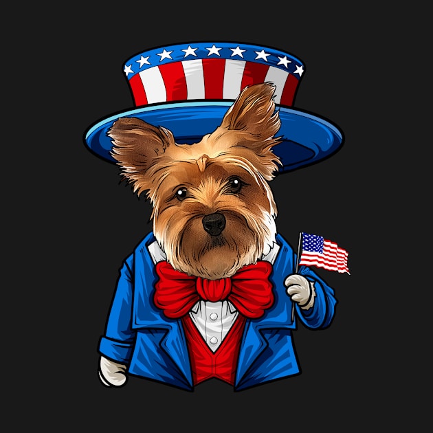 Fourth of July Yorkshire Terrier by whyitsme