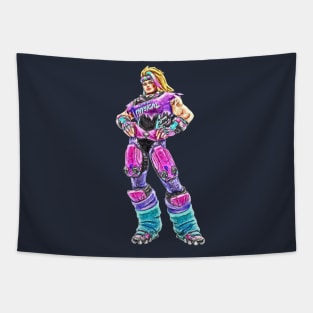 Overwatch Zarya Totally 80's Halloween Skin Tapestry