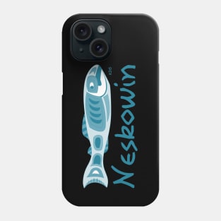 Neskowin, Oregon Plenty of Fish Monochrome II Phone Case