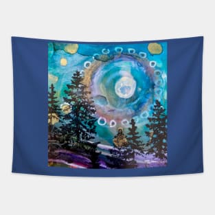 Redwood Full Moon Tapestry