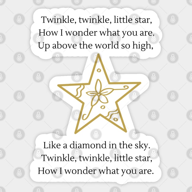 Nursery Rhymes, Twinkle Twinkle Little Star