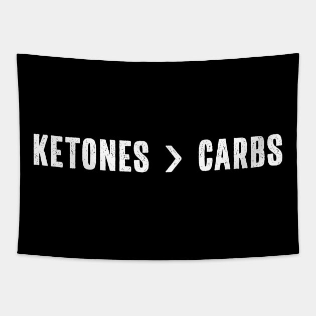 Ketones Are Greater than Carbs for Carbohydrate Refuser Tapestry by shirtastical