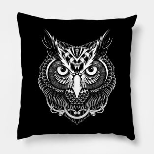 Owl Ornate Pillow