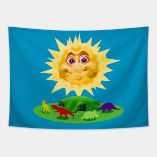 Dinotubbies Tapestry