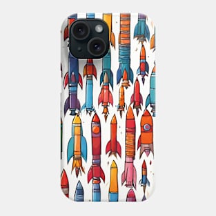 Space Rockets Artwork Phone Case