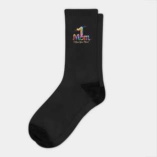 #1 Mom Socks