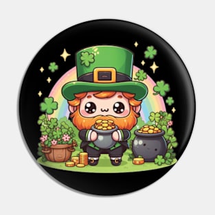 Cute Leprechaun Pin