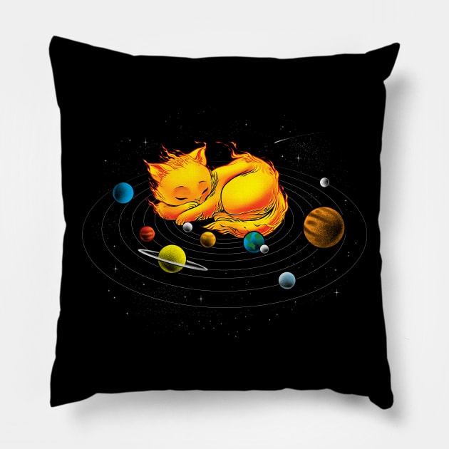 The Center Of My Universe Pillow by Tobe_Fonseca