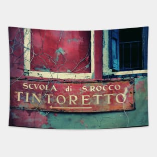 Tintoretto Facade, Venice Tapestry