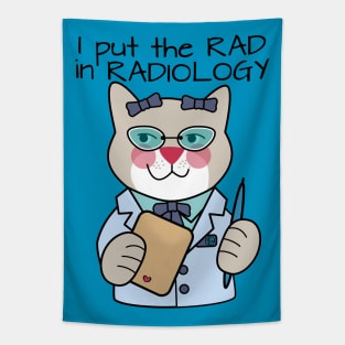 Cute Radiologist Tapestry