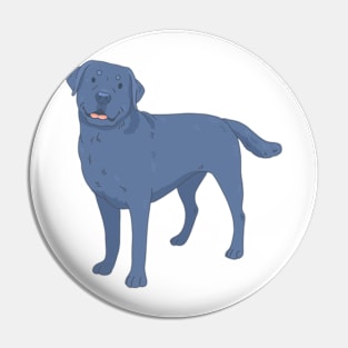 Black Lab Pin