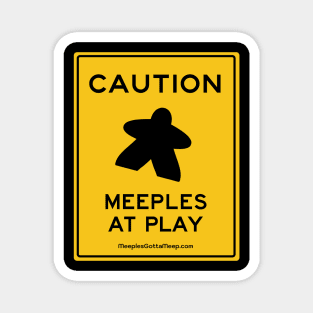 Meeples at Play Magnet