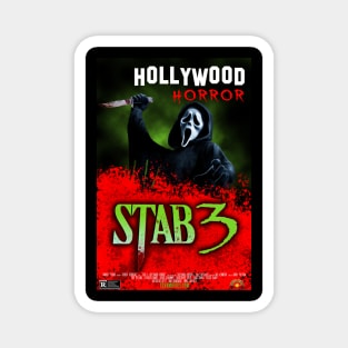 Stab 3: Hollywood Horror Poster Magnet