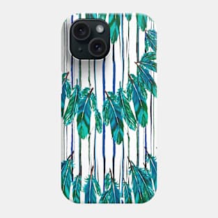 Colorful Feathers Phone Case