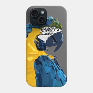 colorful parrot Phone Case