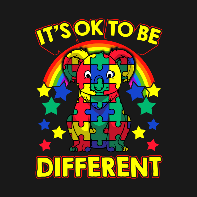 It's OK To Be Different Autism Awareness Puzzle by theperfectpresents