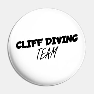 Cliff diving Pin