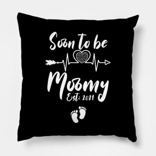 soon to be mommy est 2021 Pillow