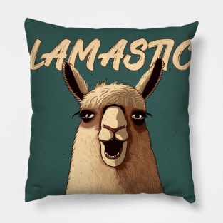 Funny lama Pillow