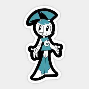 teenage robot Sticker for Sale by GreasyGerbil