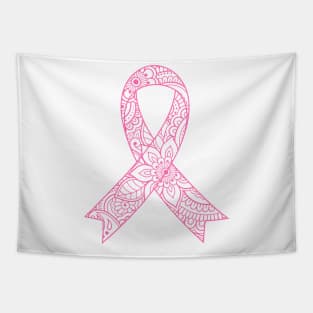 Breast cancer Ribbon Tapestry