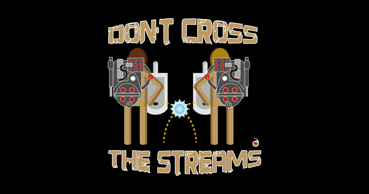 Ghostbusters Don't cross the streams Ghostbusters TShirt TeePublic