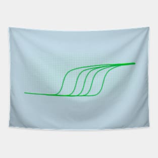 DNA real time blue green Tapestry