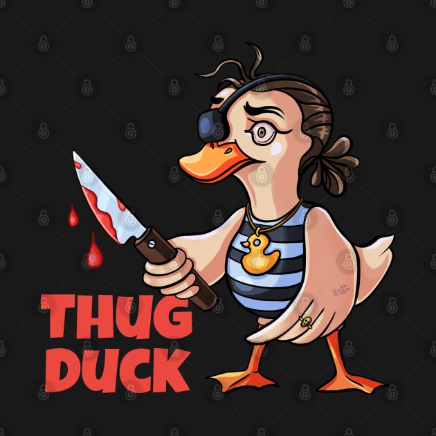 Thug Duck by Hoda Hefzy 