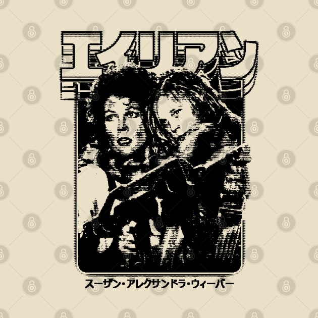 Aliens: Ellen Ripley and Newt by Bootleg Factory