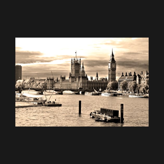 Big Ben Houses of Parliament Westminster Bridge London by AndyEvansPhotos