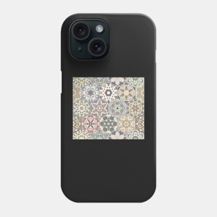 Hexagonal Oriental and ethnic motifs in patterns. Phone Case