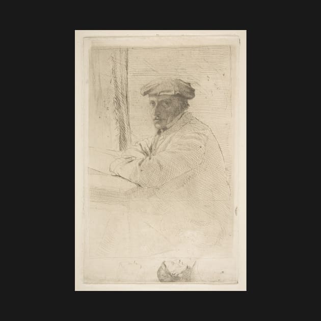 The Engraver Joseph Tourny by EdgarDegas