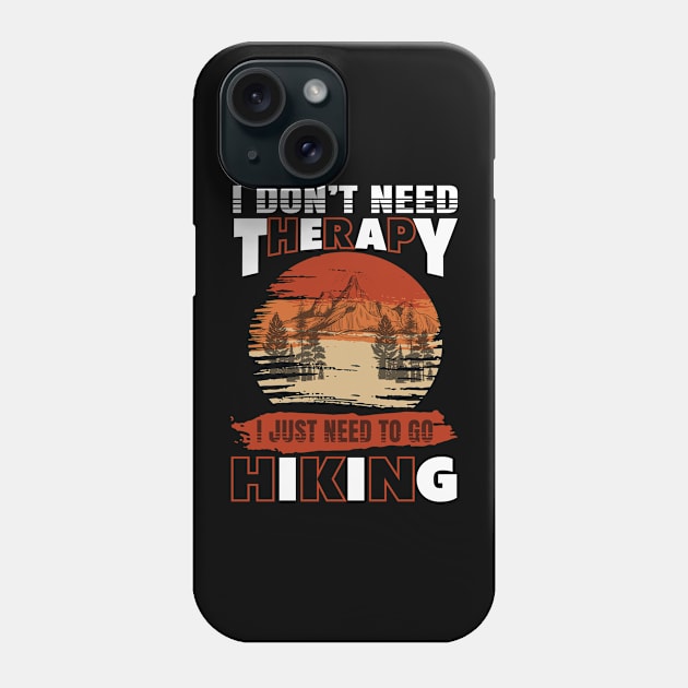 I don't need therapy Phone Case by Creative Brain