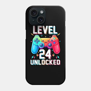 Level 24  Video Game 24th Birthday Phone Case