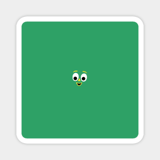 Funny Gumby Face Magnet