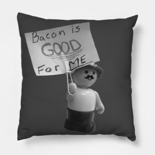 Bacon is Good for Me Pillow