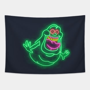 Neon ghost Tapestry
