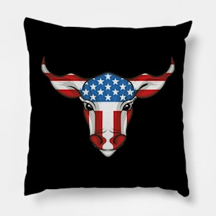 American cow Pillow