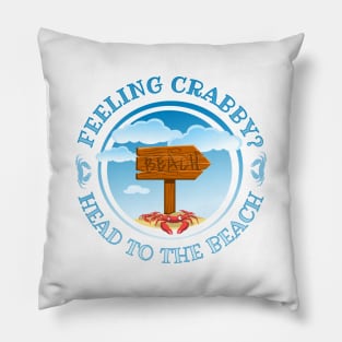 Take a Beach Day Pillow