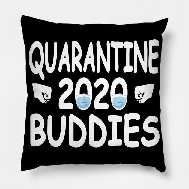 Quarantine 2020 Buddies Pillow by Redmart