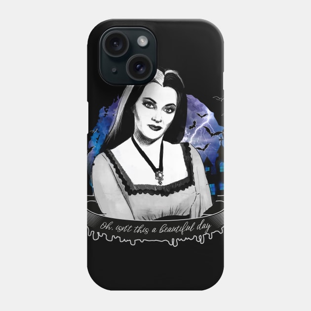 Goth Queens - Lily Munster Phone Case by Otracreativa