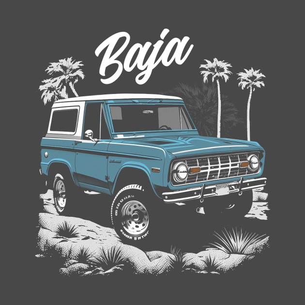 Ford Bronco Vintage Baja by Kid Relic