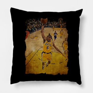 Dunk Eddie Jones, 1998 Vintage Pillow