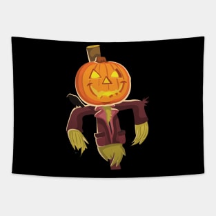 Creepy Scarecrow Tapestry