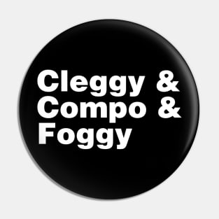 Last of The Summer Wine Cleggy & Compo & Foggy Pin