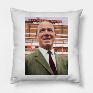 Sir Matt outside the stadium Pillow