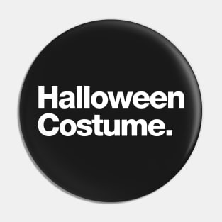 Halloween Costume Pin