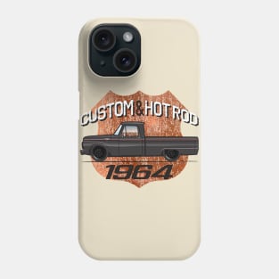 64 Custom Black Phone Case