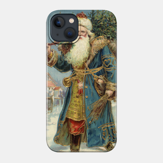 Victorian Santa Claus - Santa Claus - Phone Case