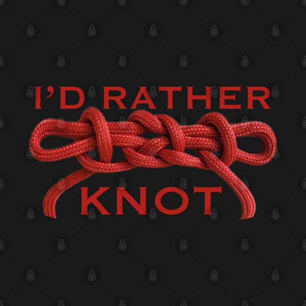 I’d rather knot red rope challenge learn 14 basic knots for Scouts from overhand to hitches and bow line and sheep shank by BrederWorks